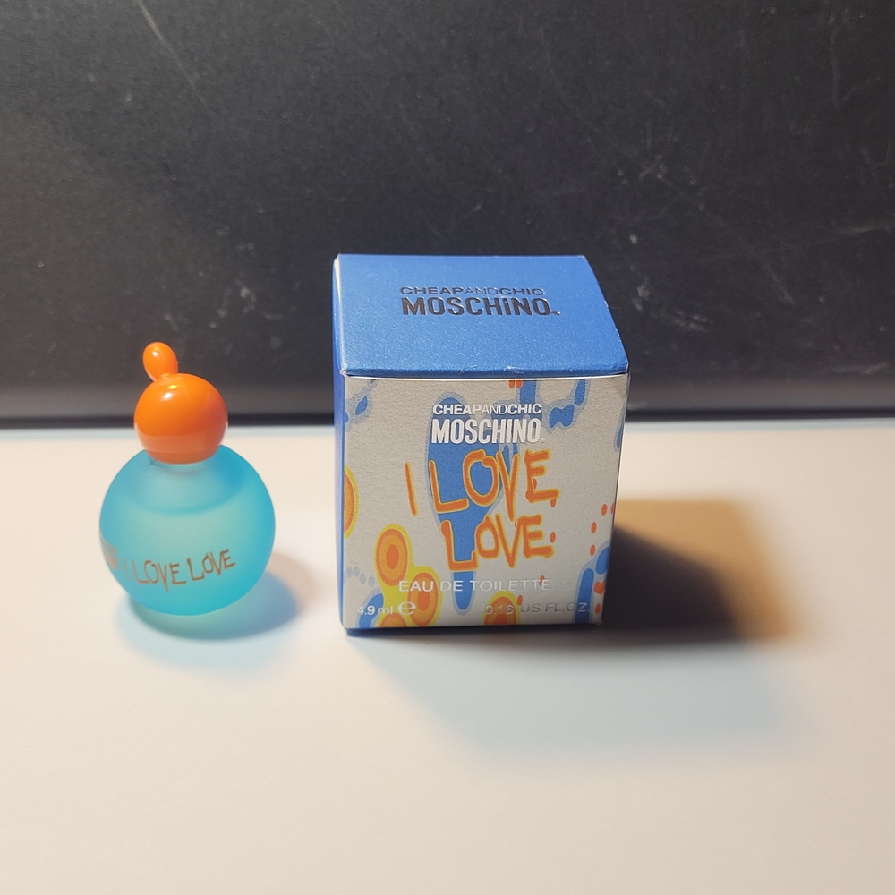 Moschino I Love Love Eau de Toilette - Blue and Orange
